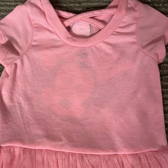 Minnie Mouse tutu style lace dress with crisscross back - Picture 2 of 2